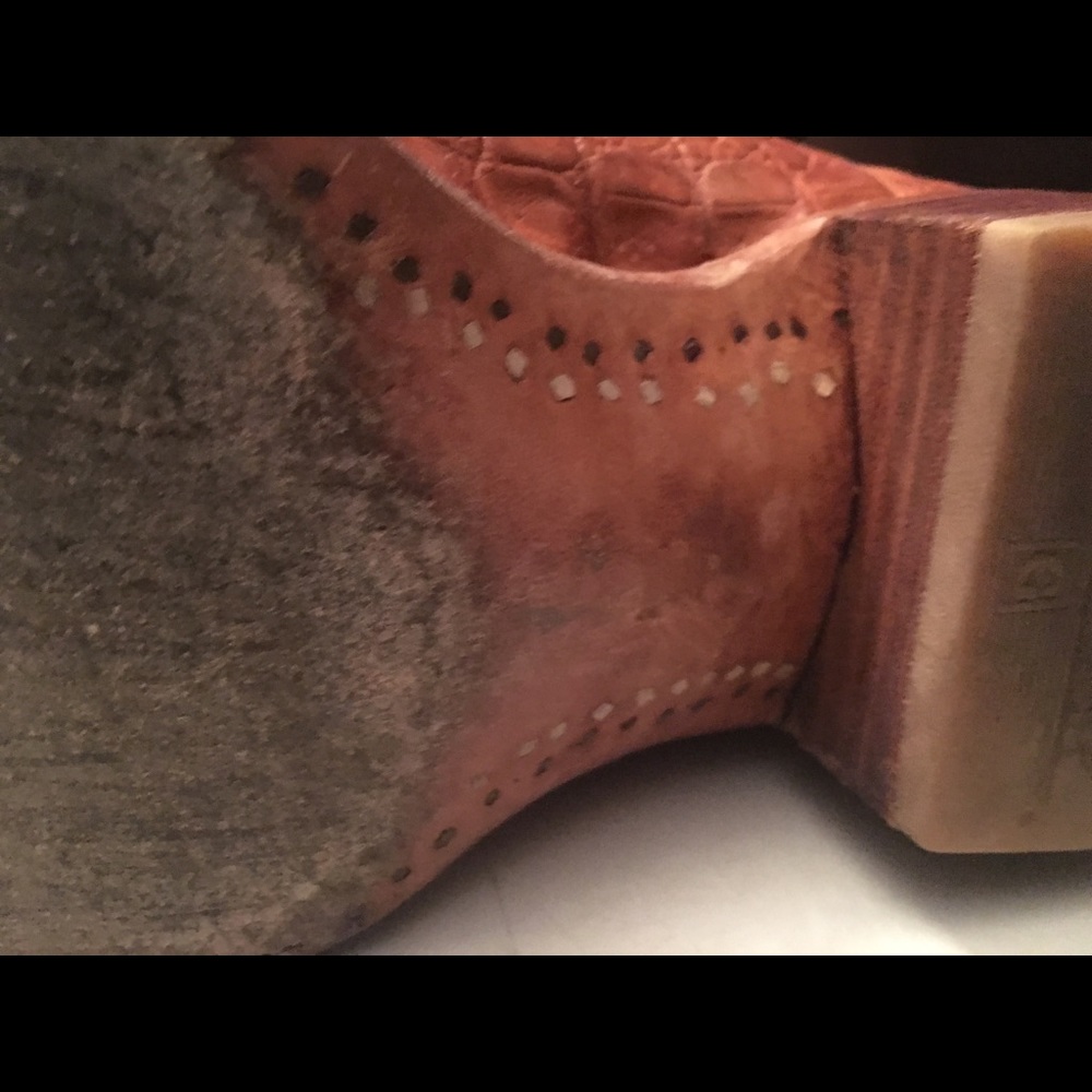 Genuine Alligator Cowboy Boots - Picture 5 of 8